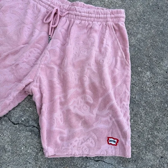 Pink Running Dog Sweat Shorts by Ice Cream Mens XL - Picture 5 of 8